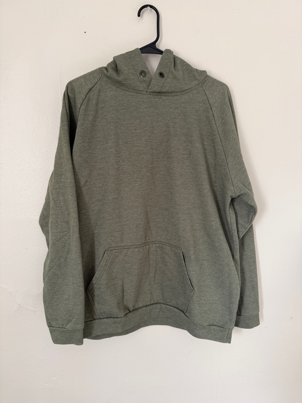 Men's Olive Pullover Hoodie Sweatshirt